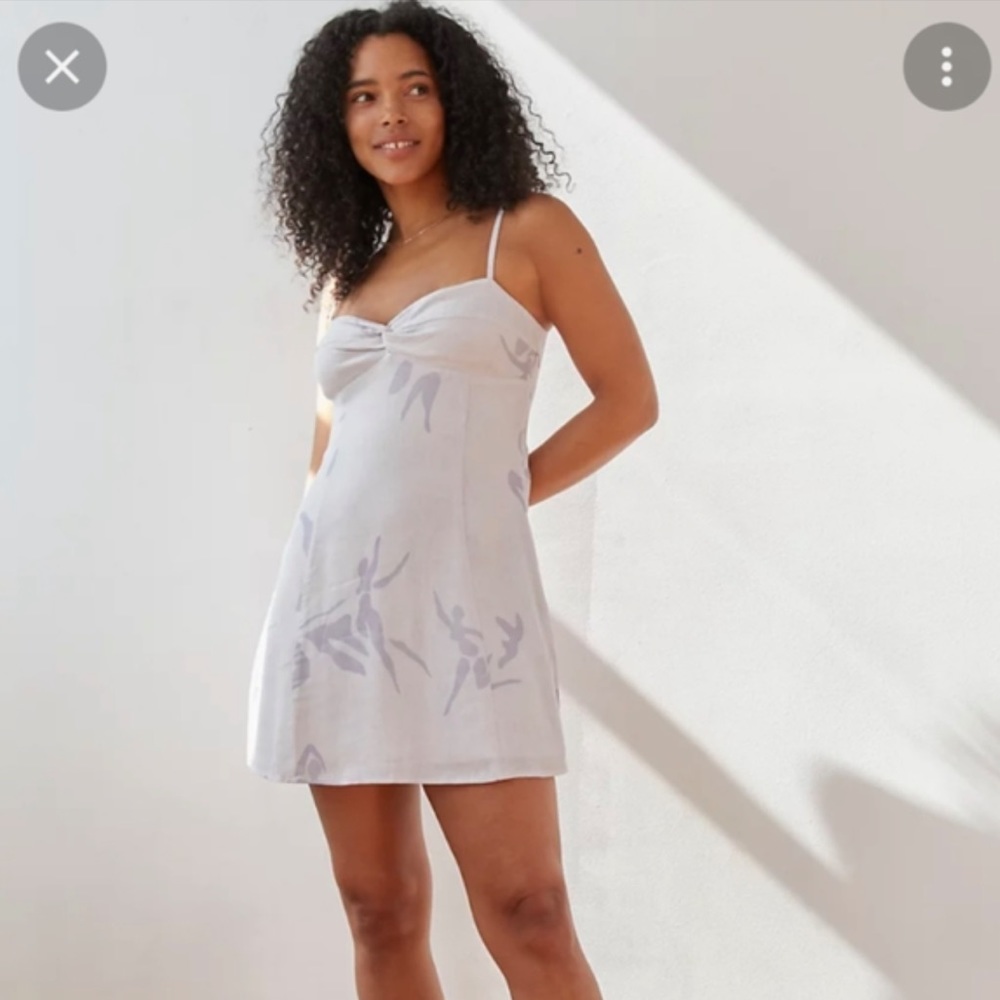 Aritzia Wilfred City Lights Dress | Mini lavender slip dress